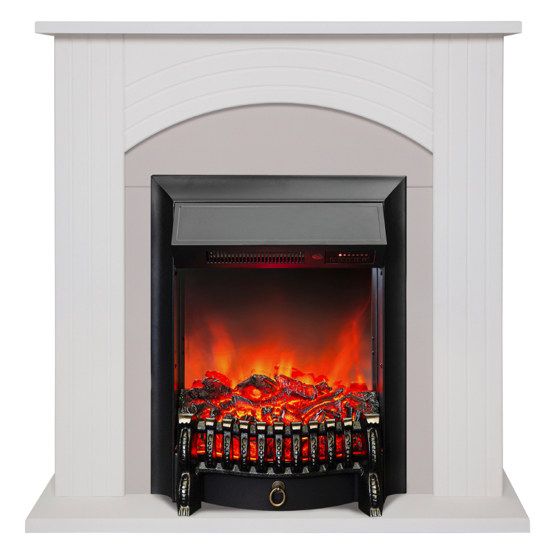 Изображение товара Каминокомплект Realflame Santana STD WT-F611 с электропламенем и обогревом 25 м²