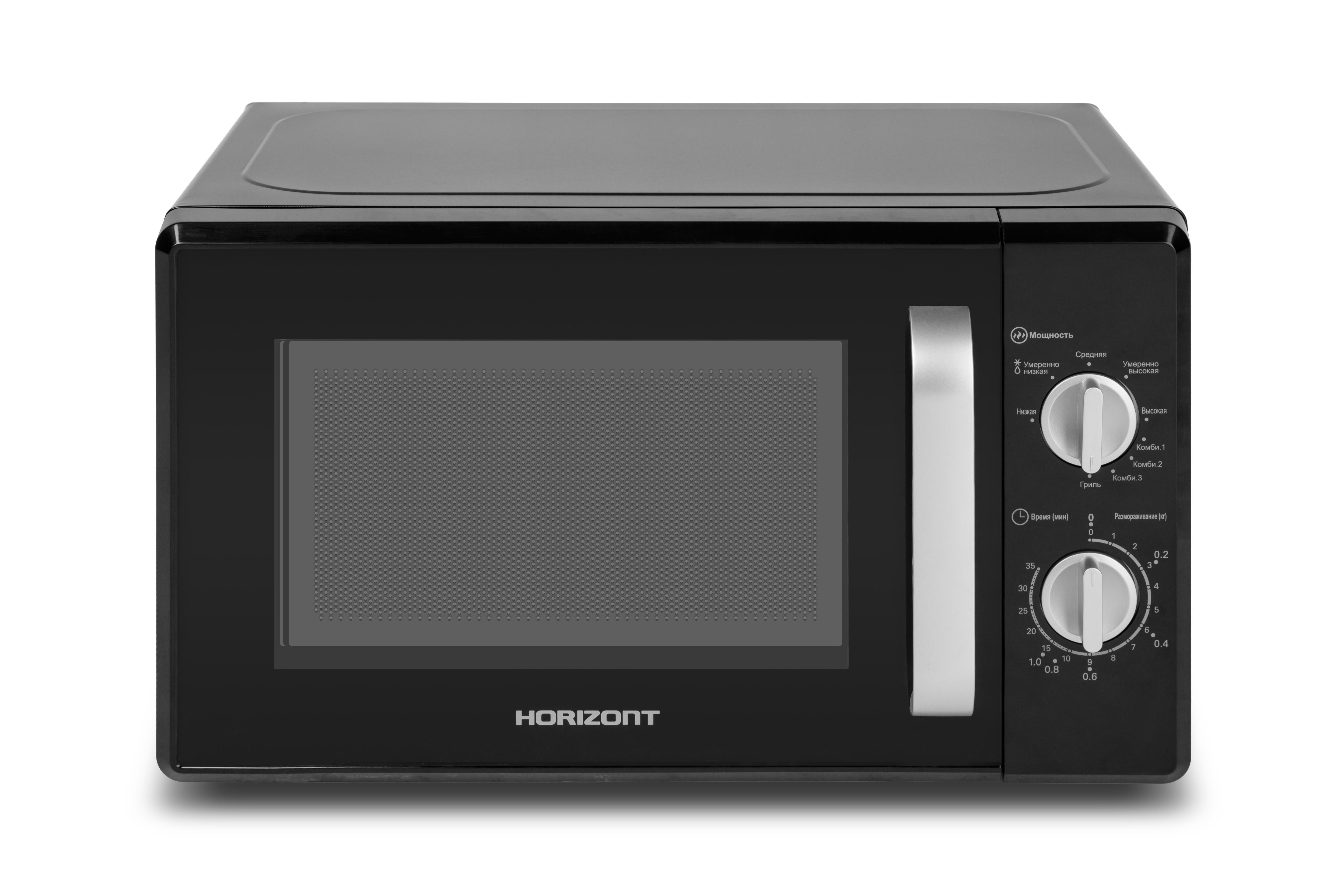 Изображение товара Микроволновая печь Horizont 20MW700-1478AAB с грилем 20л 700Вт черная