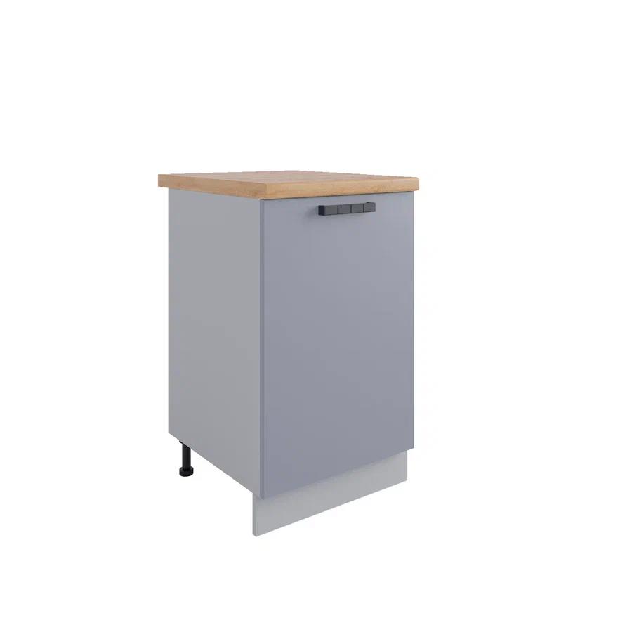 Изображение товара Кухонный напольный шкаф Nova 30000000236, светло-серый, Россия