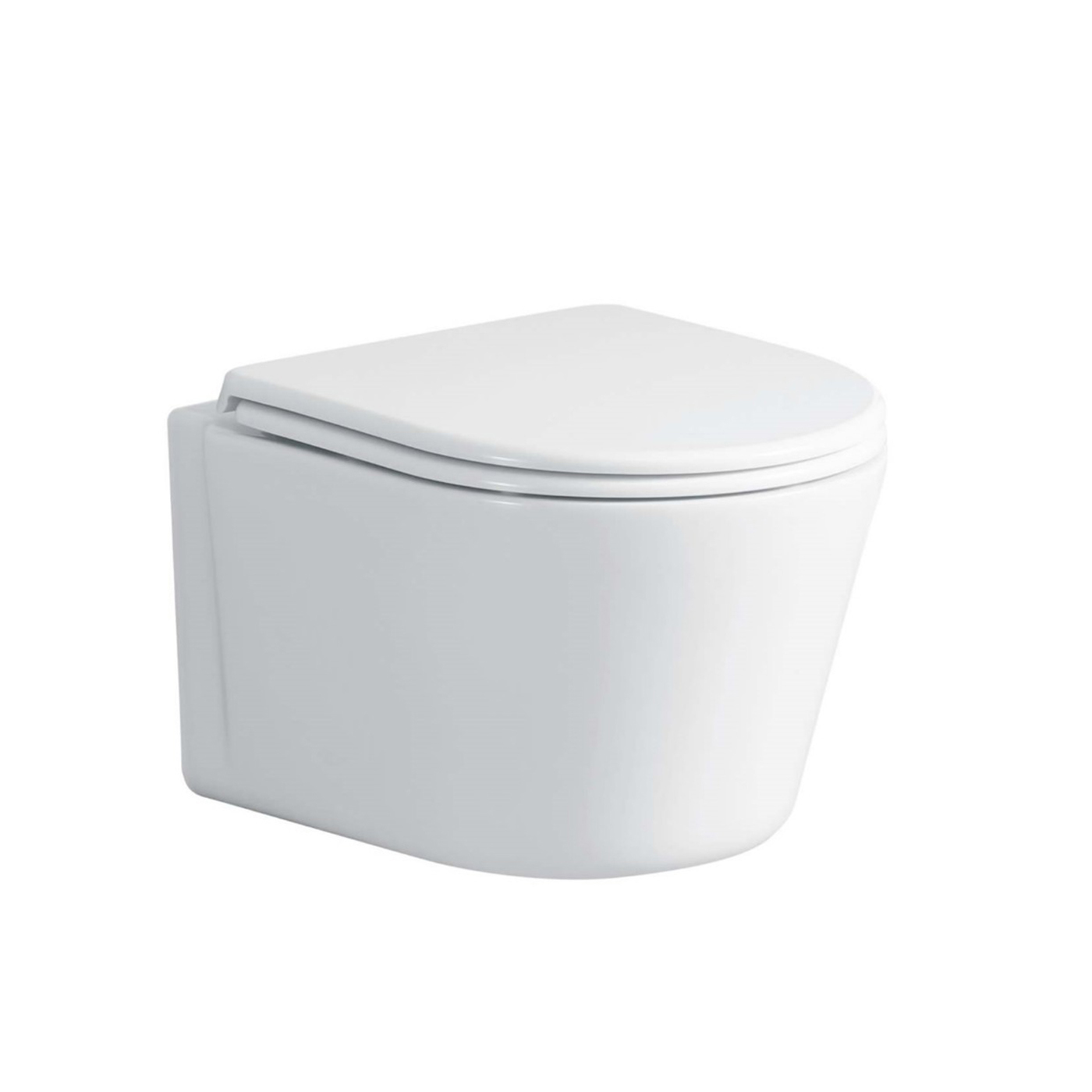 Изображение товара Подвесной безободковый унитаз Ceruttispa Aria 9666 с сиденьем микролифт