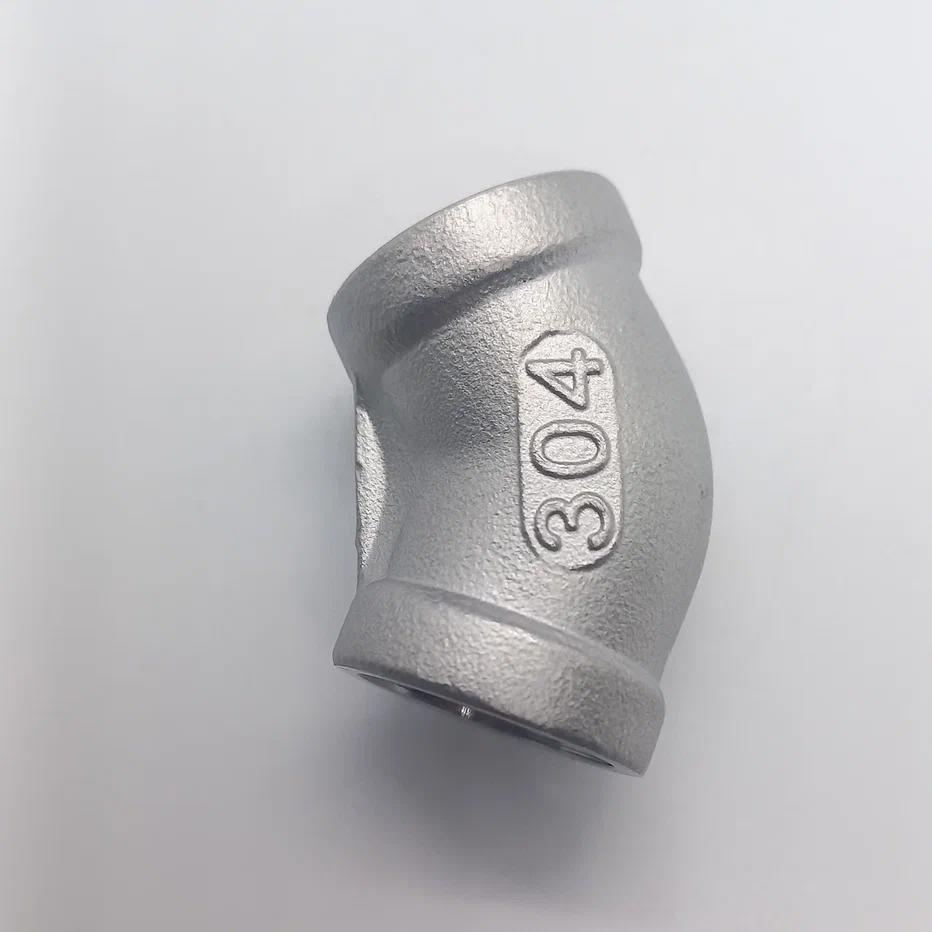 Изображение товара Отвод 45° Ifitting 3/8"x3/8" ВР из нержавеющей стали