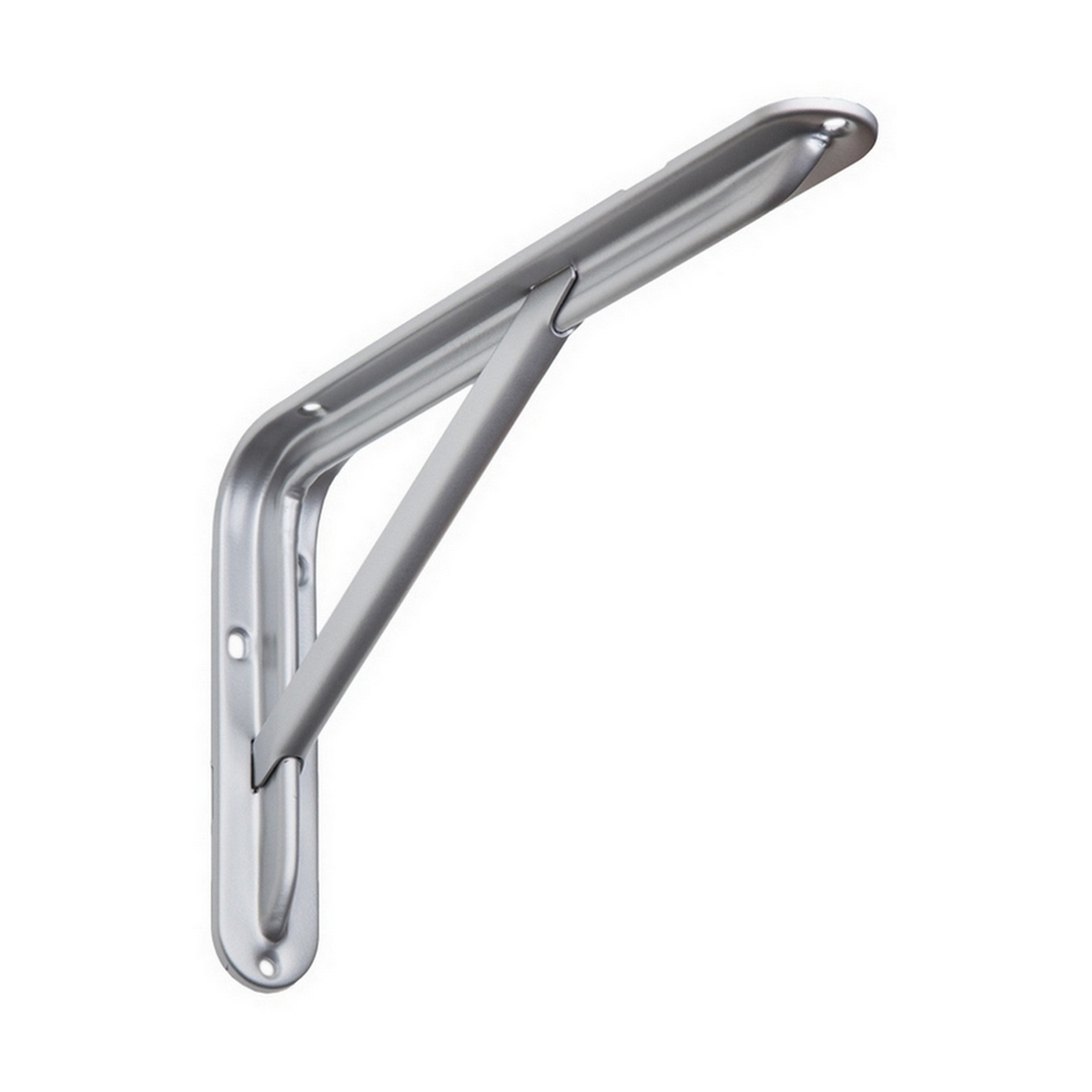 Изображение товара Кронштейн Aldeghi Luigi S.p.A. 395x260x41 мм цвет серебро 180 кг 2 шт.