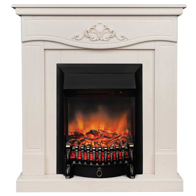 Изображение товара Электрокаминокомплект Realflame Junona с очагом Fobos Lux BL 1600Вт Айвори