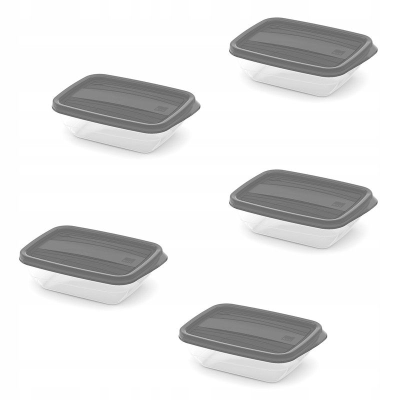 Изображение товара Контейнер для пищевых продуктов 0.5 л пластиковый прозрачный 5 шт CURVER