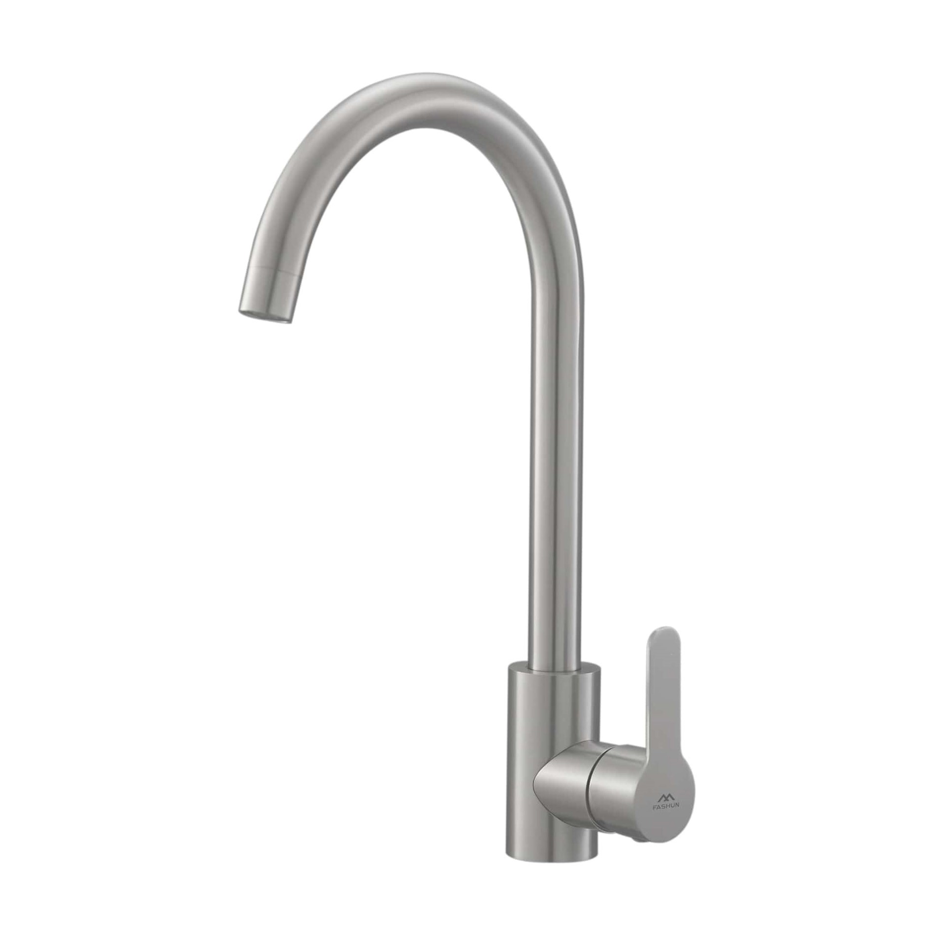 Изображение товара Смеситель для кухни Fashun A54001N поворотный излив 26.4 см сатин