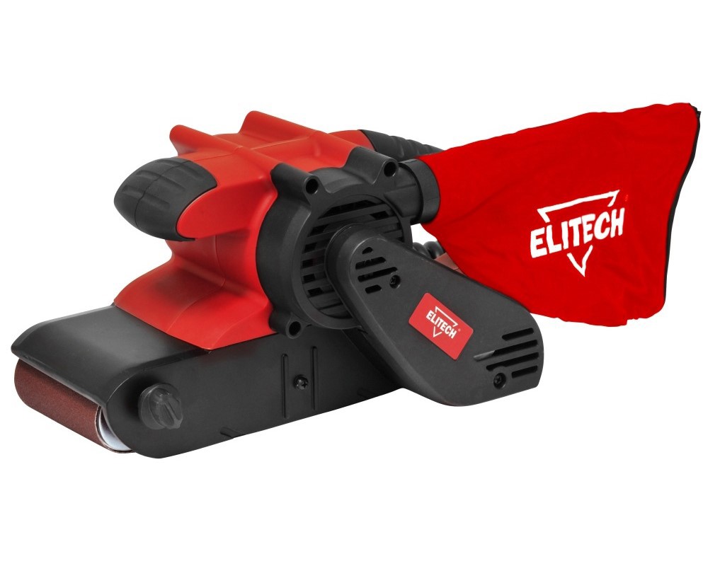 Изображение товара Ленточная шлифмашина Elitech МШЛ 1210Э 1200 Вт с системой пылеудаления и регулировкой скорости