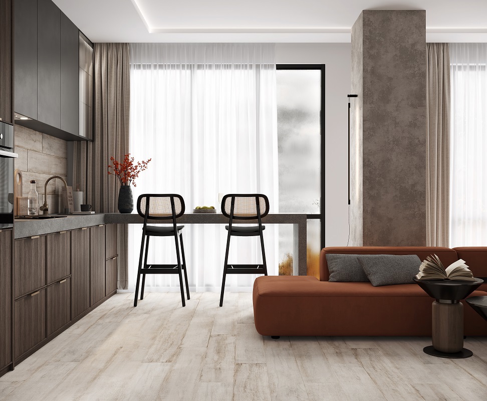 Изображение товара Керамогранит Laparet Pear Bianco x9999294515 20x120см 1.2 м² цвет серый, цена за упаковку