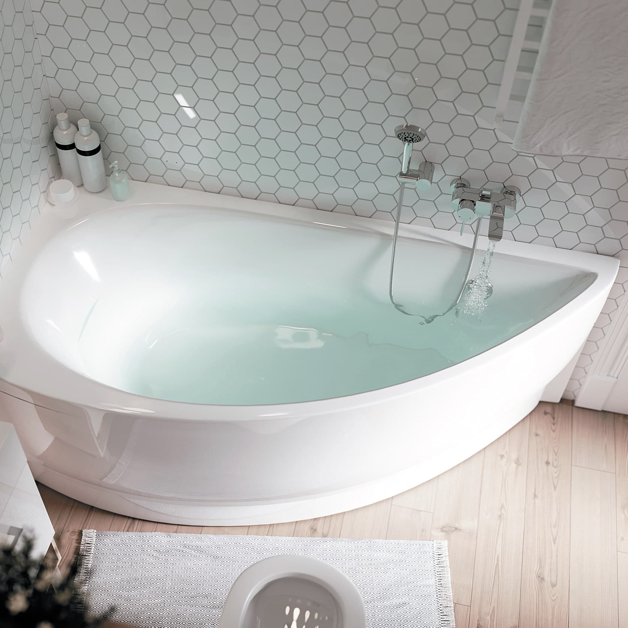 Изображение товара Ванна акриловая 1Marka piccolo 150x75 L Левая Белая 01пк1770л