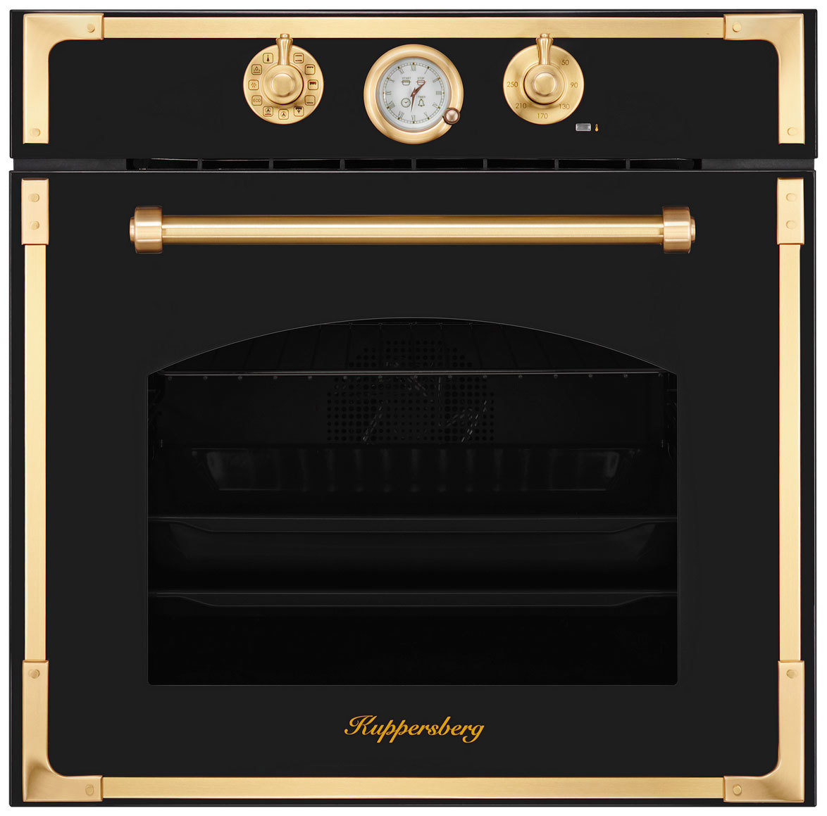 Изображение товара Встраиваемый духовой шкаф Kuppersberg Rc 6911 Ant Bronze 59.50x59.50x55.90 см цвет антрацит