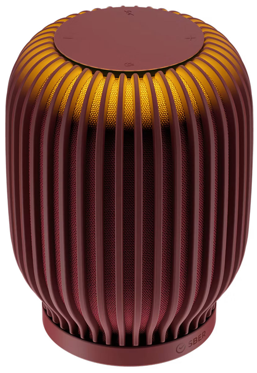 Изображение товара Умная колонка SberBoom SBDV-00090t красная с помощником GigaChat 40 Вт