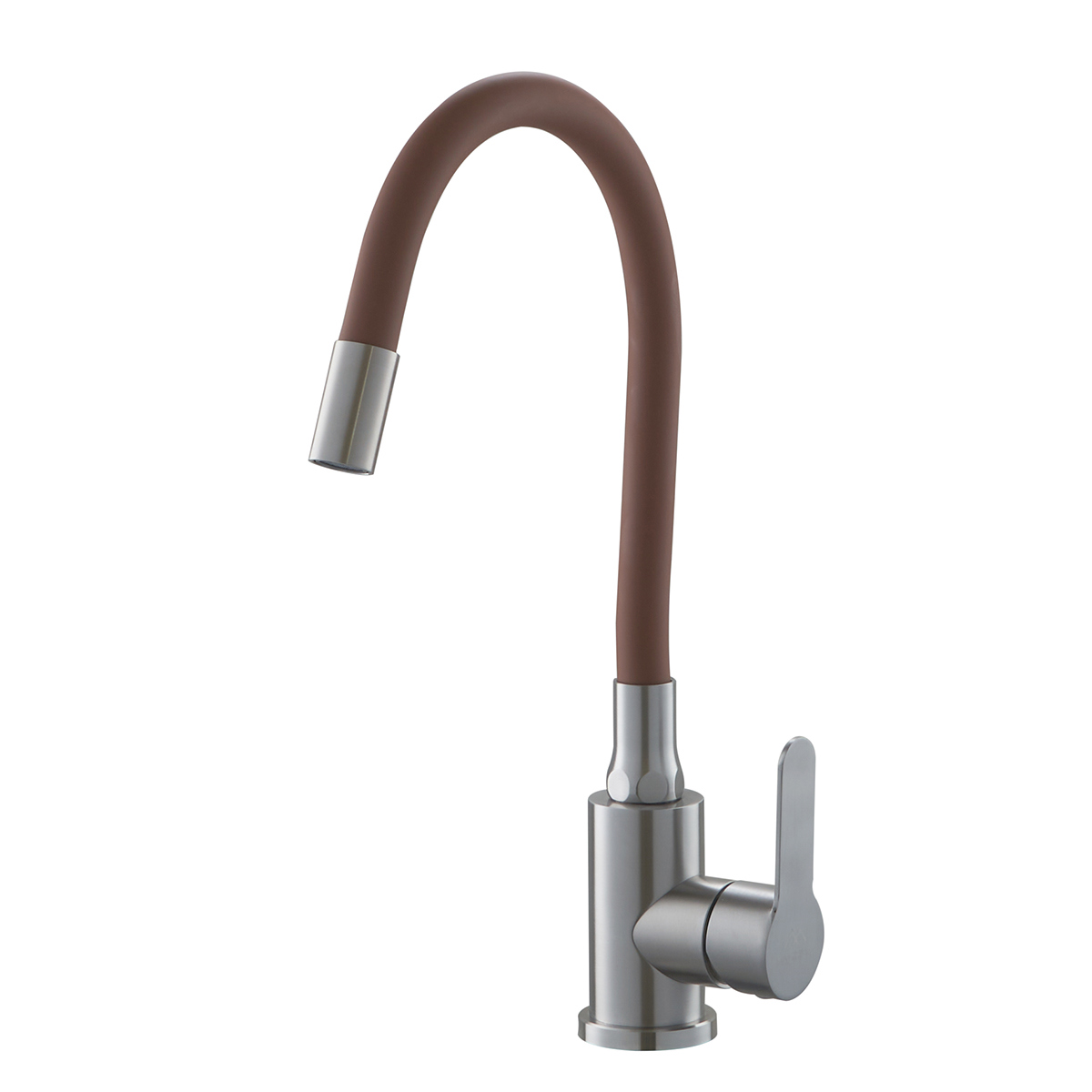 Изображение товара Смеситель для кухни Fashun поворотный излив 18 см цвет коричневый