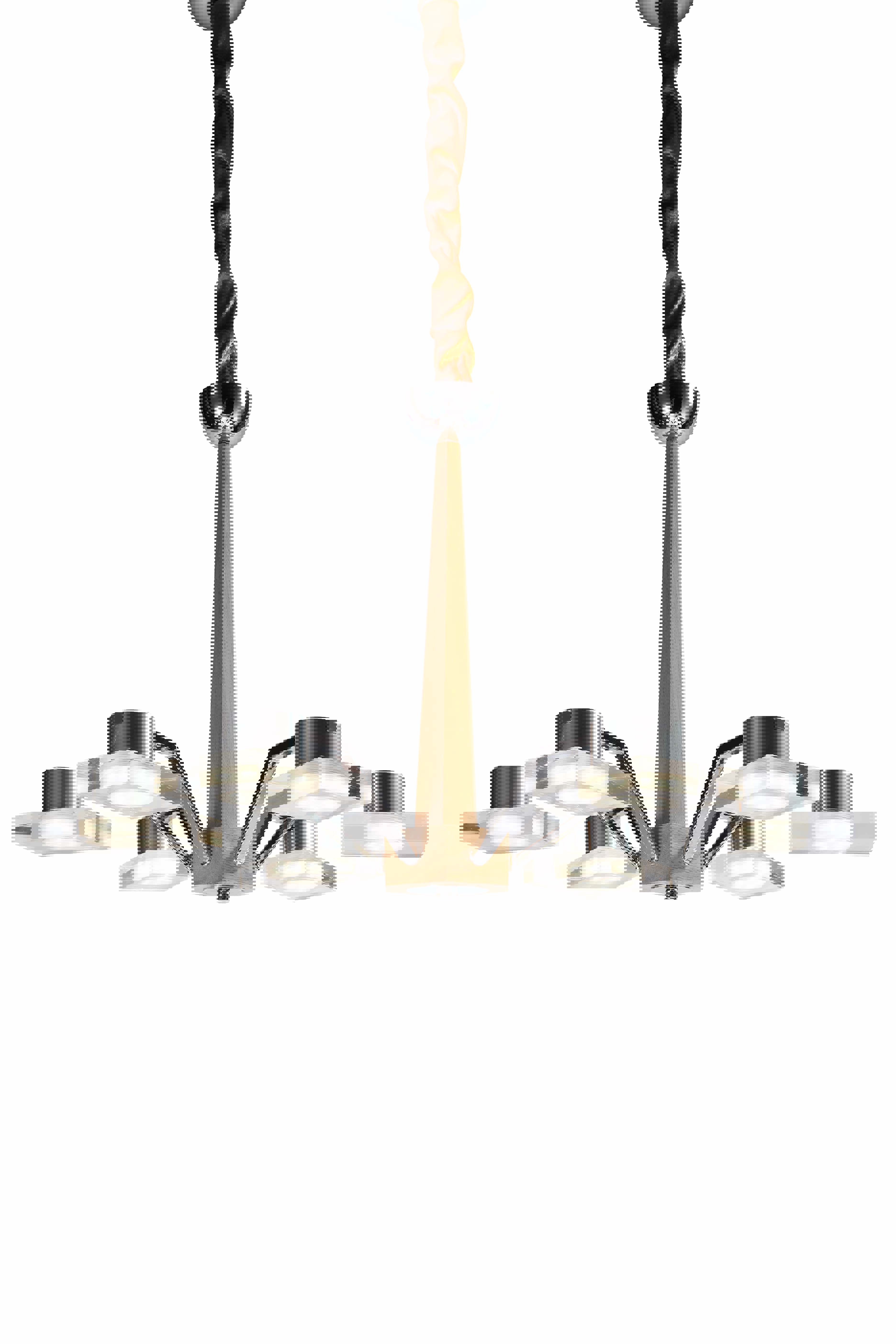 Изображение товара Светодиодный подвесной светильник Lucia Tucci Natura 070.6 17.5 м² белый дерево