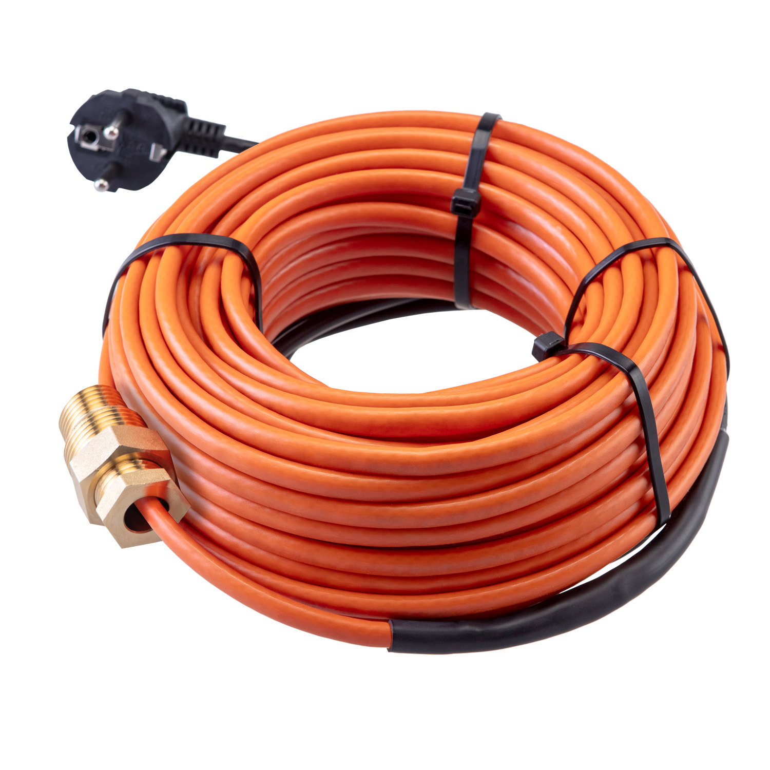 Изображение товара Греющий кабель для труб Proconnect 10 ККНС 2ЛПп-ЭЛ 65/85 25 м 250 Вт саморегулирующийся