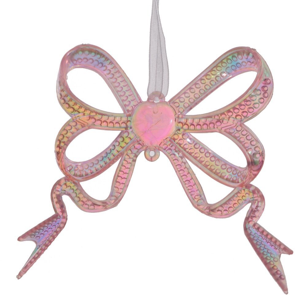 Изображение товара Елочная игрушка 812461 9.5 см x 1.5 см розовый