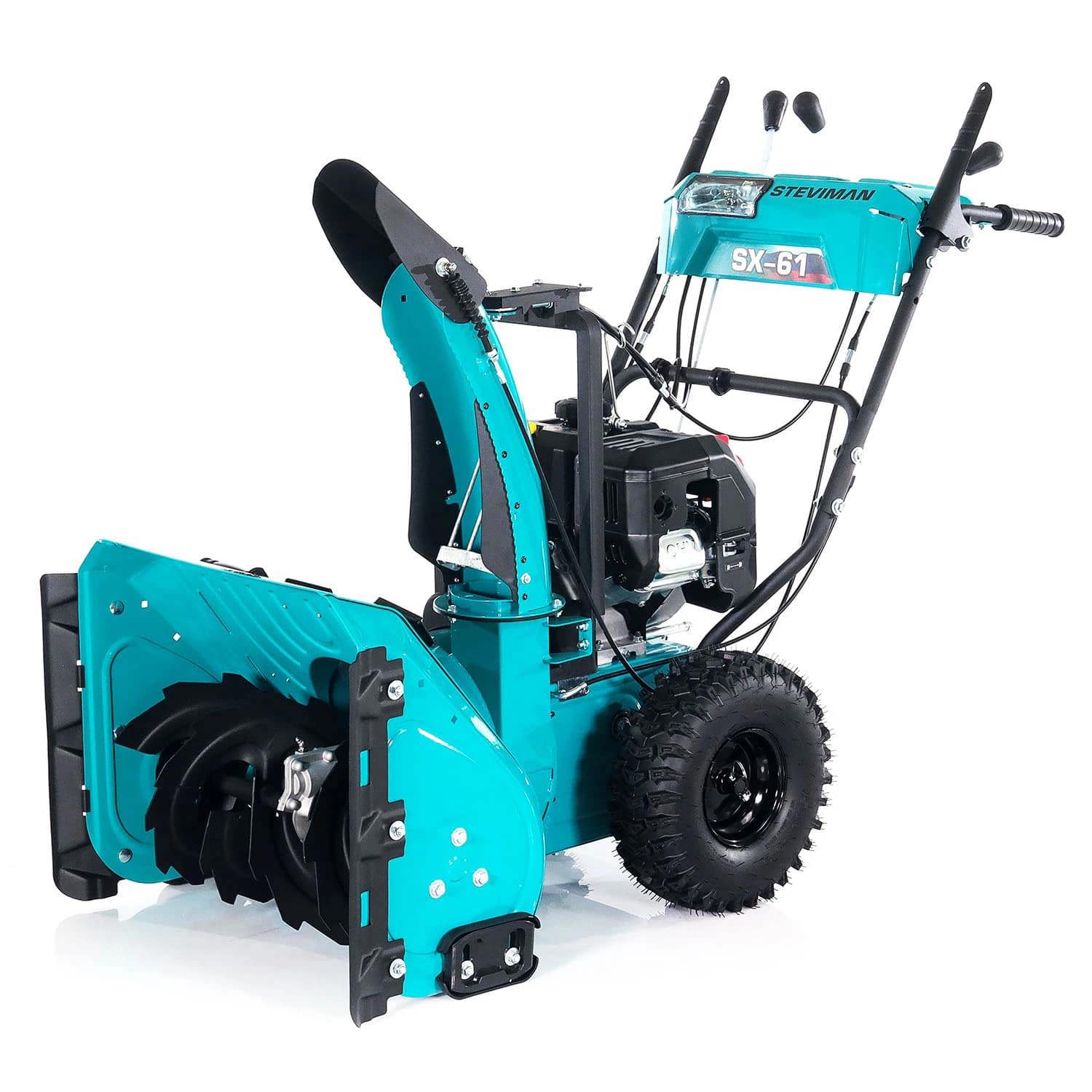 Изображение товара Бензиновый снегоуборщик Steviman SX-61 61 см 7 л.с. самоходный с электропуском