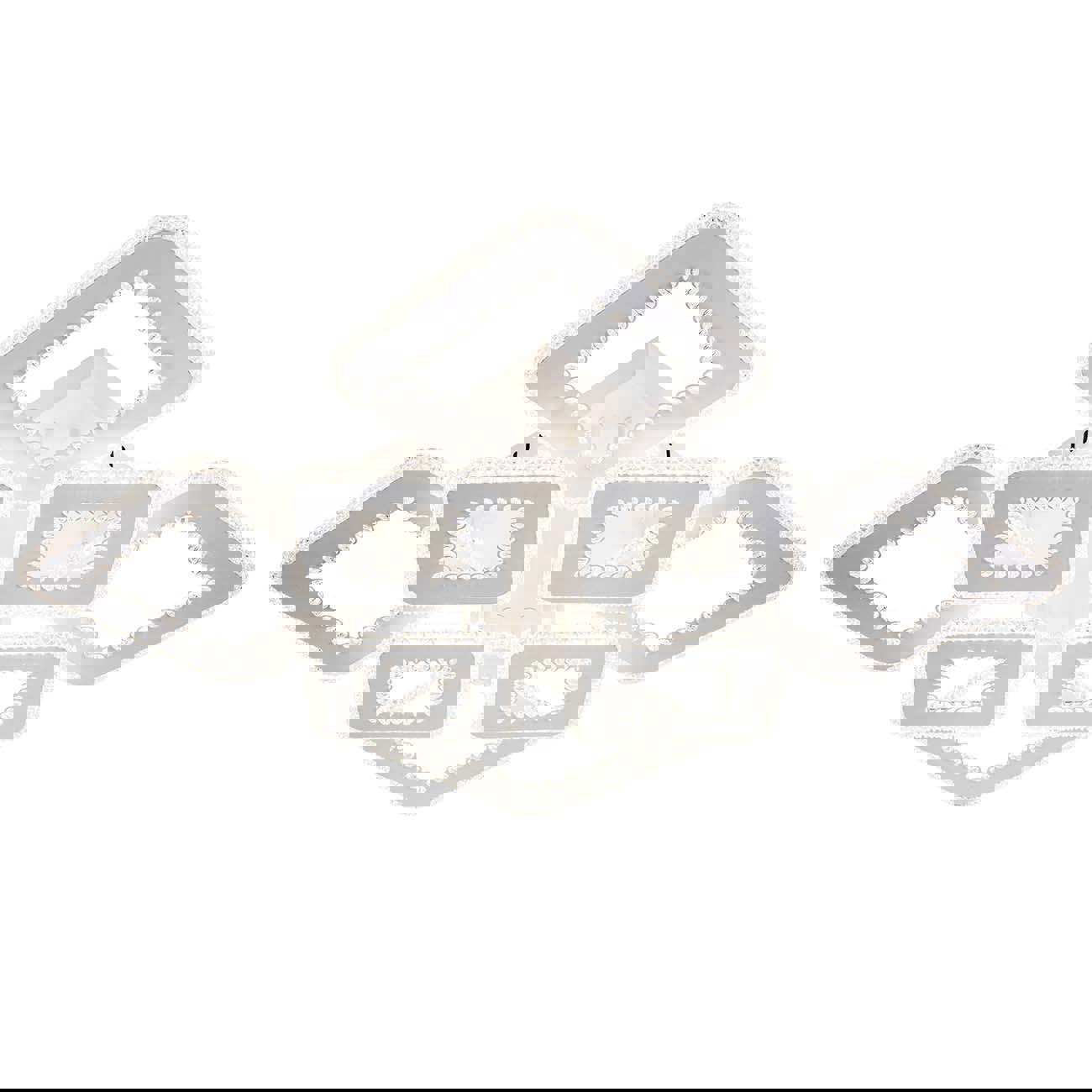 Изображение товара Люстра потолочная светодиодная Escada Dew 10213/8LED белая с регулируемым светом