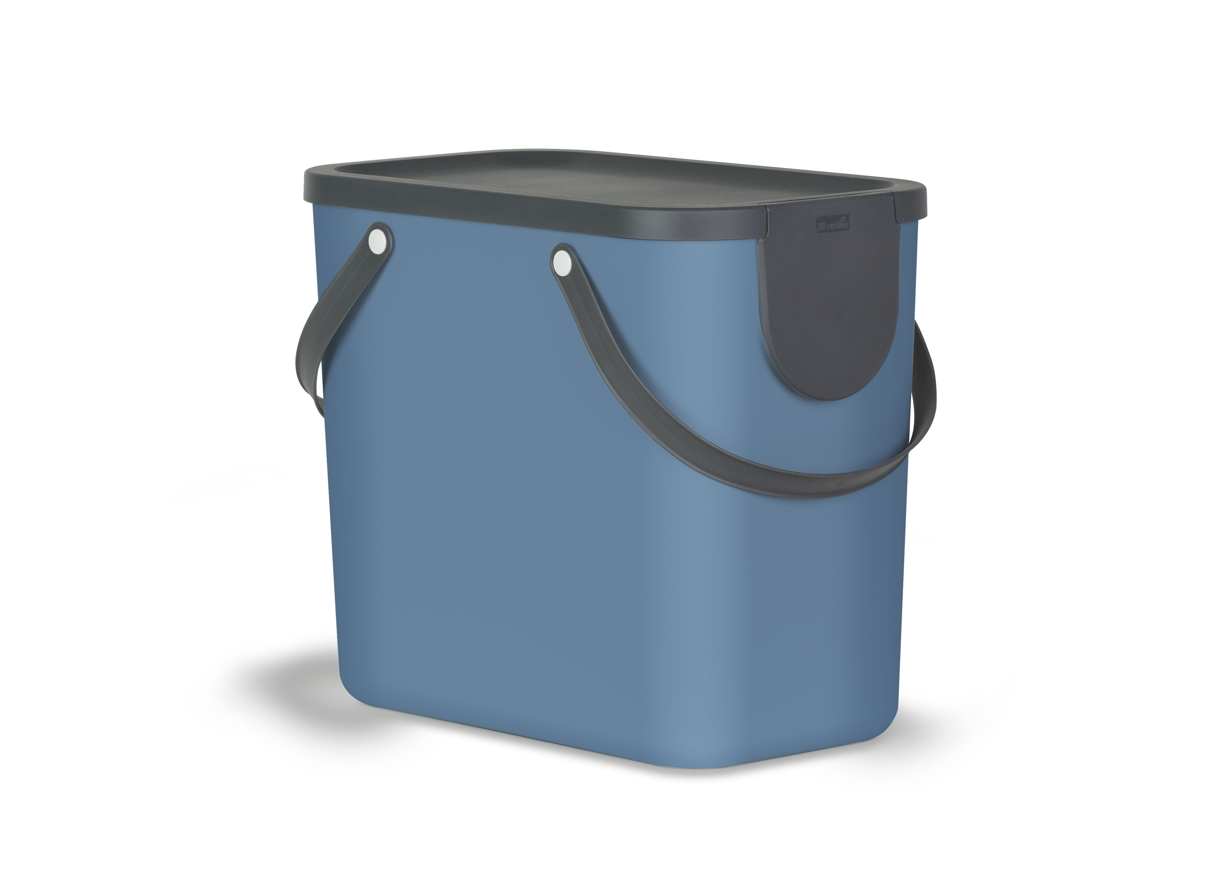 Изображение товара Контейнер для сортировки мусора Rotho Albula 25 л голубой