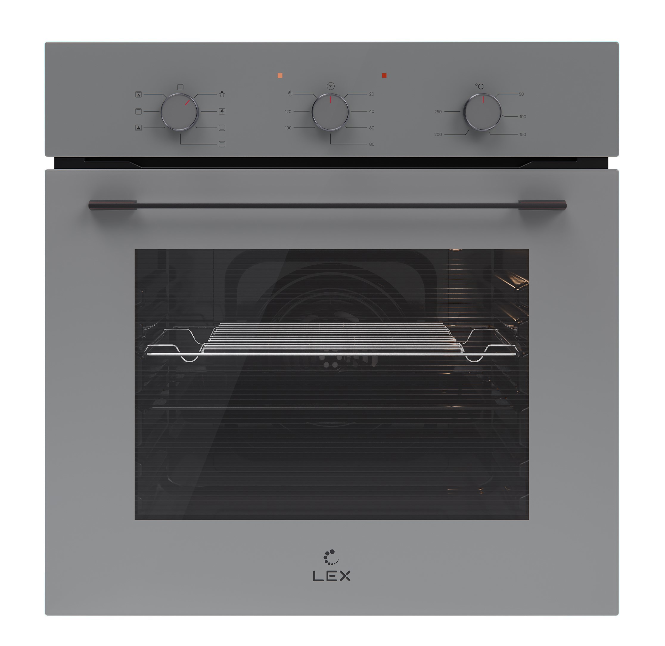 Изображение товара Духовой шкаф Lex EDM 075 GR 60 см электрический с грилем и таймером