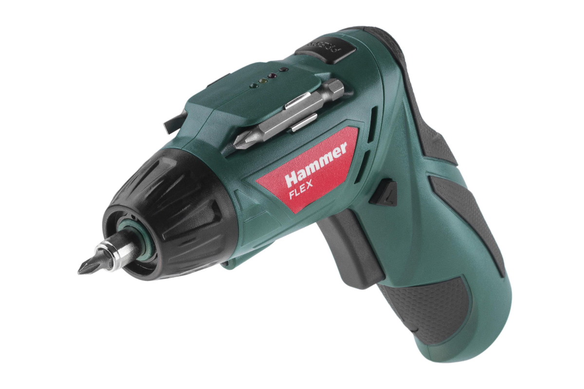 Изображение товара Аккумуляторная отвертка Hammer ACD3.6A 3.6 В с подсветкой и реверсом