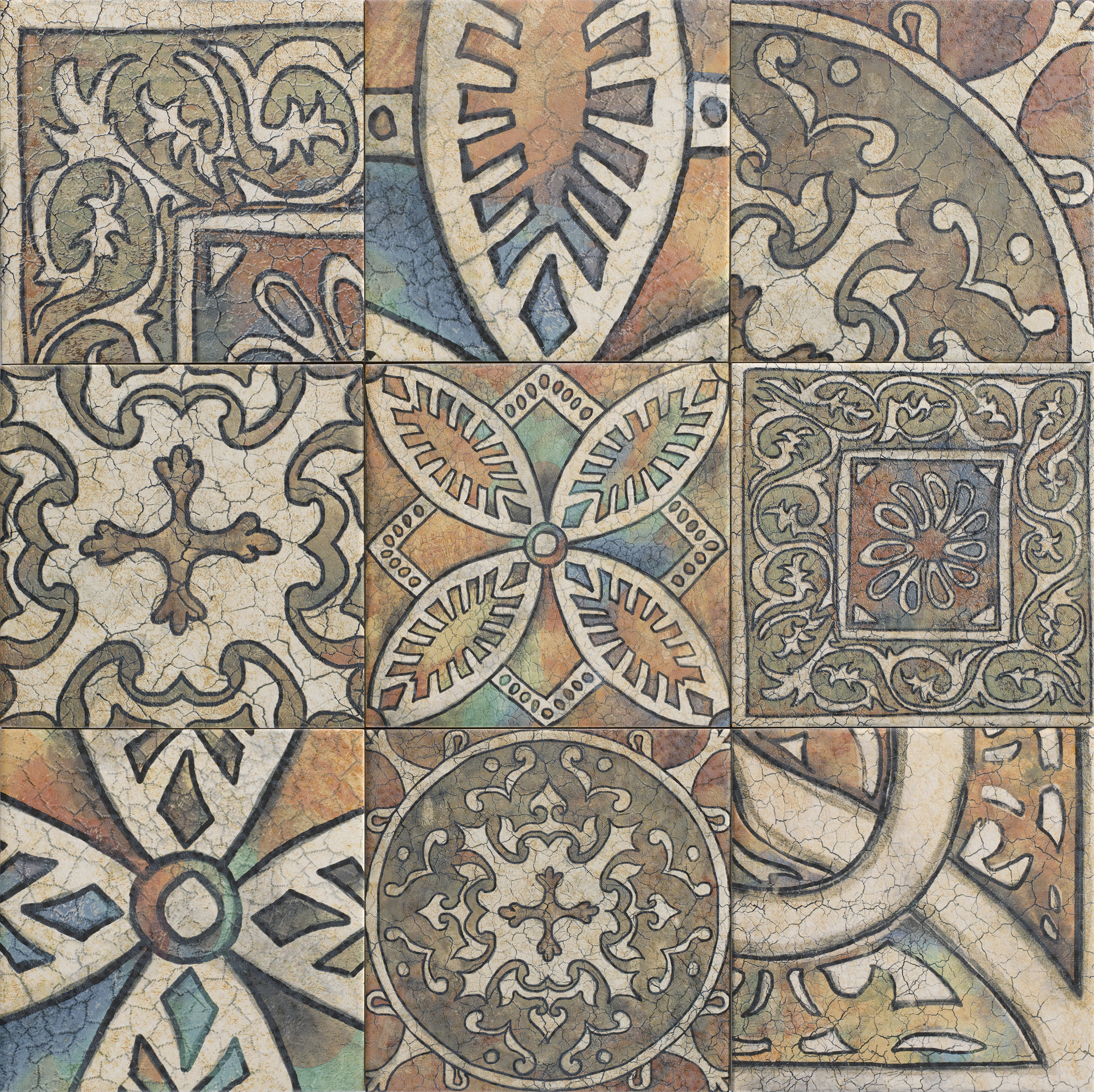 Изображение товара Керамогранит Mainzu Fondant BRAVE 20x20 см разноцветный, в коробке