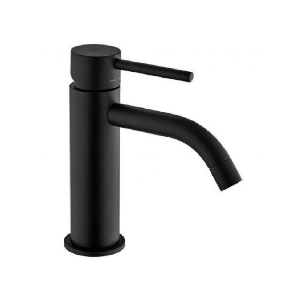 Изображение товара Смеситель для раковины PAFFONI Light LIG071NO черный матовый высокий класс