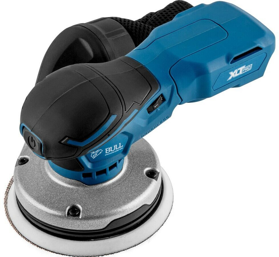 Изображение товара Аккумуляторная эксцентриковая шлифмашина BULL CRS 1218 E SOLO XLTpro 18В 125мм без АКБ и ЗУ