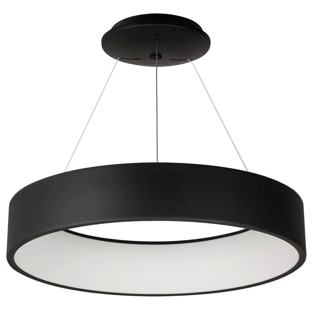 Изображение товара Светильник подвесной светодиодный Arlight Tor ring Arlt_023395_1 8 м² теплый белый (желтый) свет цвет черный