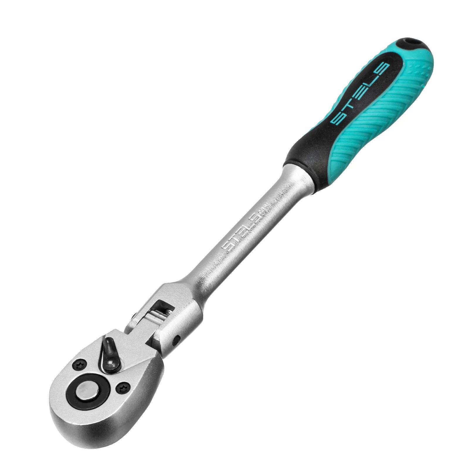 Изображение товара Ключ трещотка Stels 14044 1/4", 72 зубца, 150 мм
