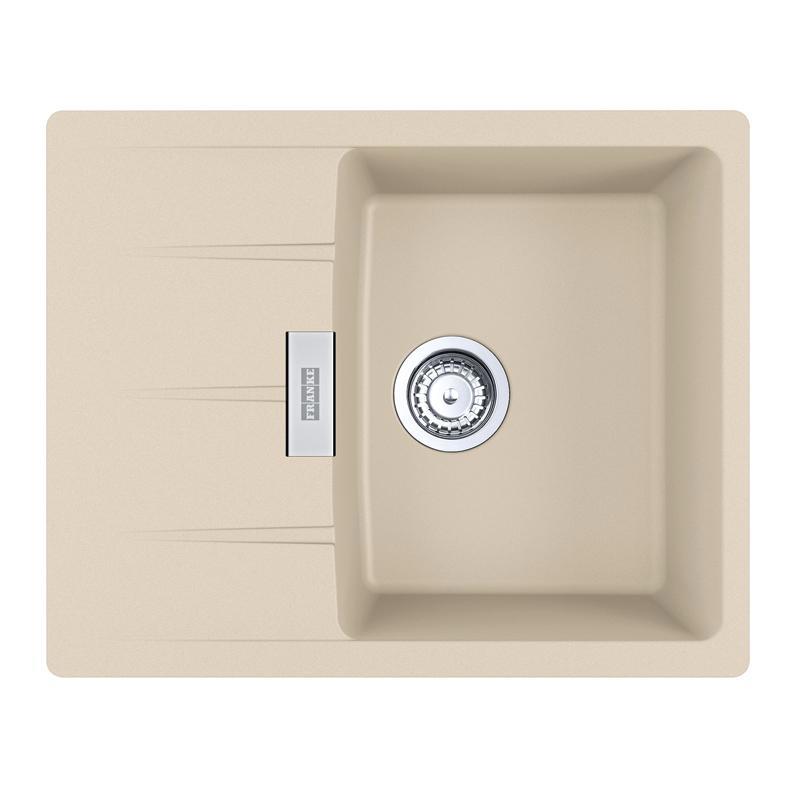 Изображение товара Мойка кухонная Franke CNG 611/211-62 врезная гранит бежевый 50x62 см