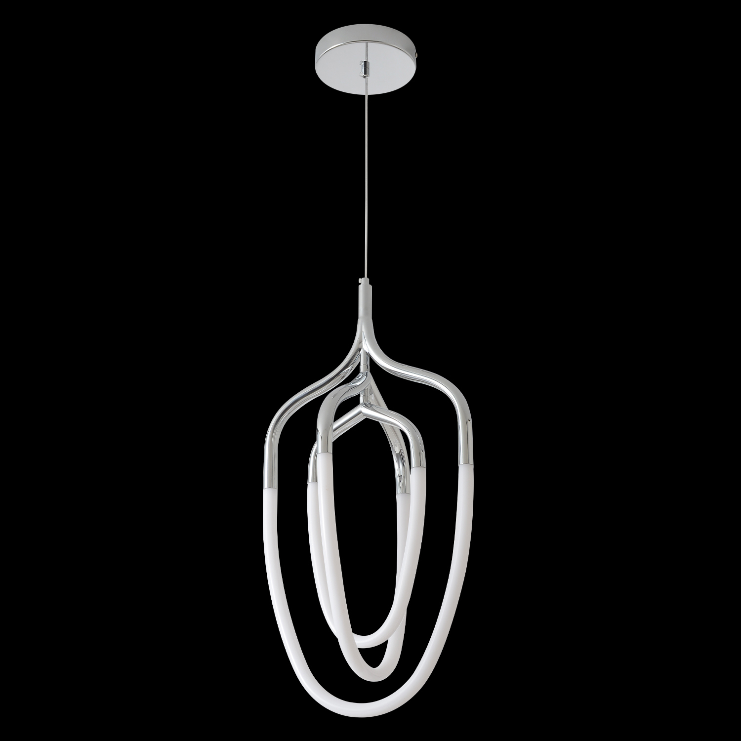 Изображение товара Светильник подвесной светодиодный Crystal Lux 3492/250 хром