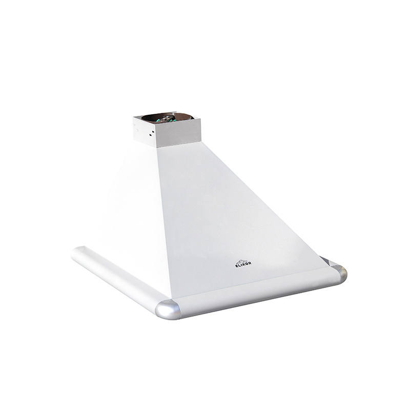 Изображение товара Вытяжка Elikor Сатурн 60П-180-В1Л КВ белая хром 60 см для кухни