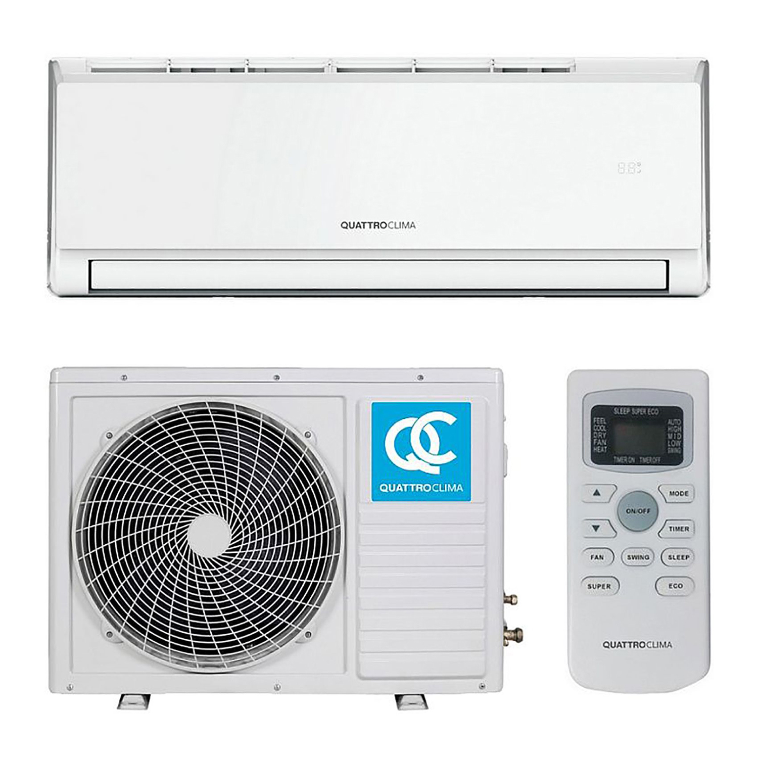 Изображение товара Сплит-система Quattroclima QV-VN12WB/QN-VN12WB 12K BTU охлаждение/обогрев