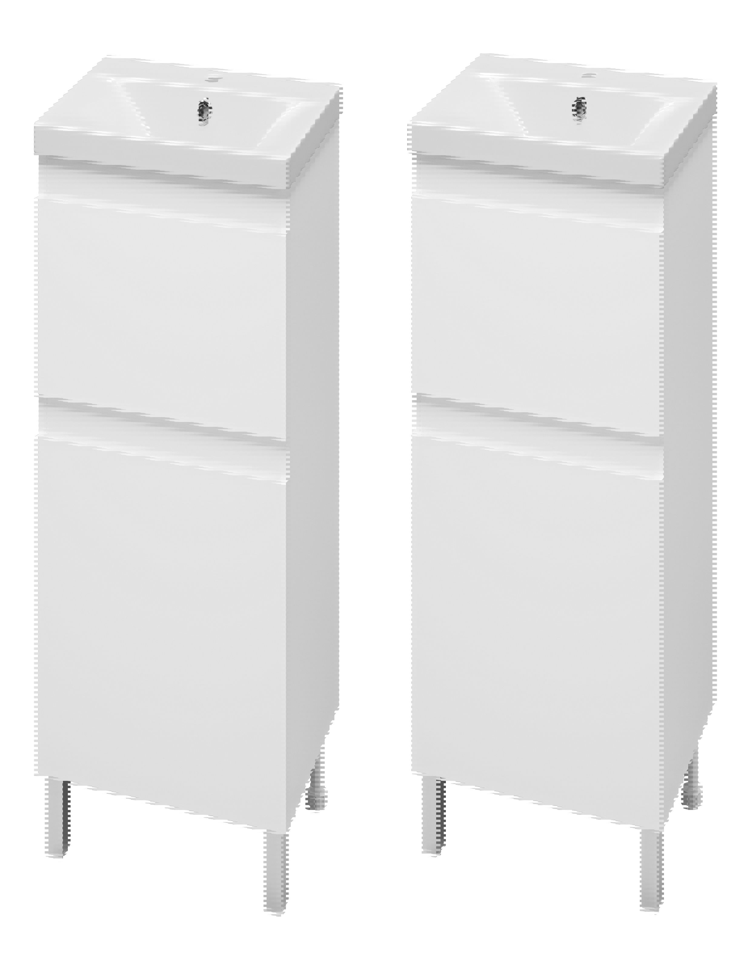 Изображение товара Тумба под раковину напольная Misty УТ000024248 60см цвет белый