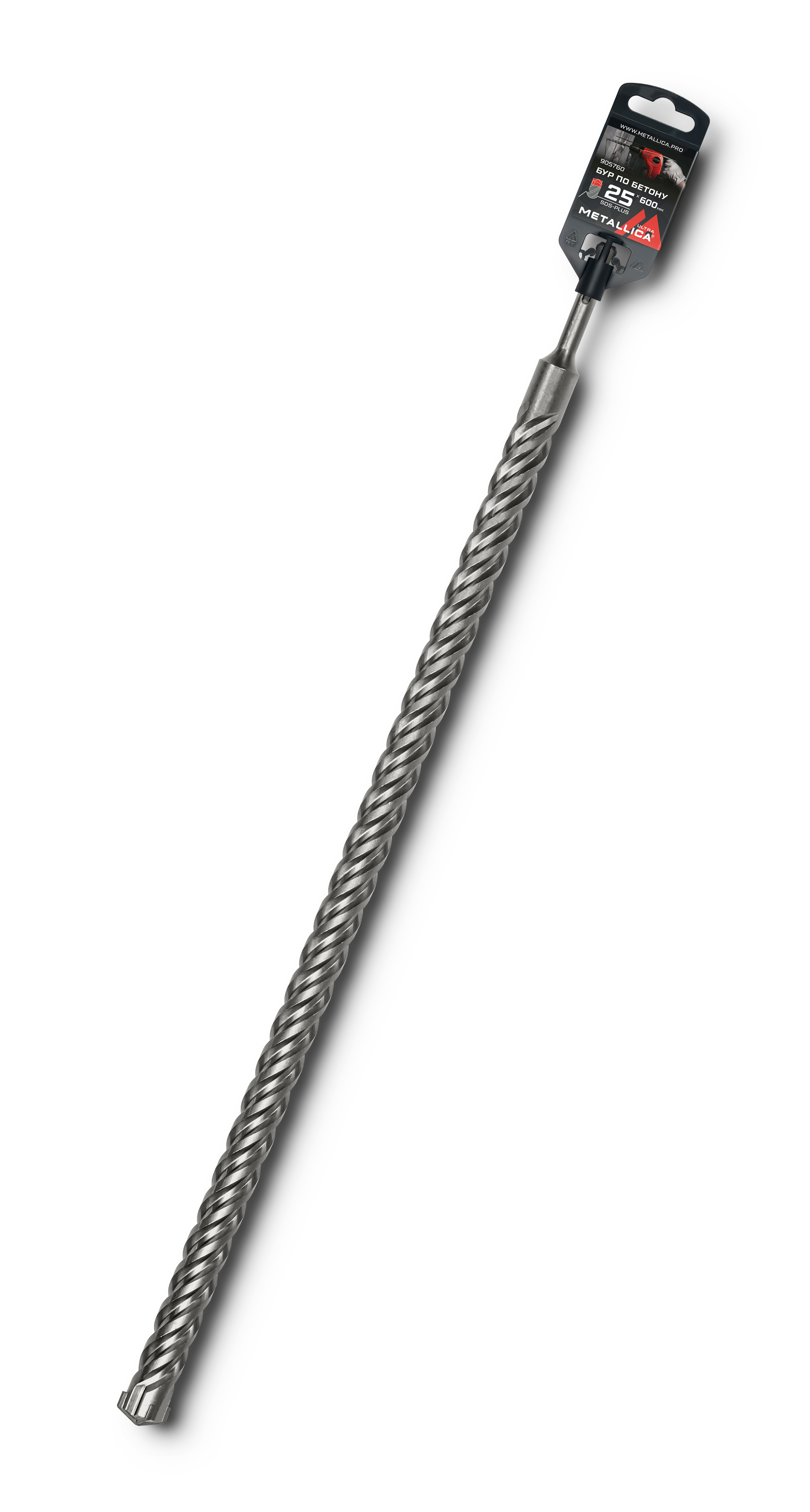 Изображение товара Бур по железобетону SDS Plus Metallica 25x600 мм