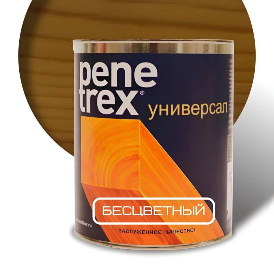 Изображение товара Антисептик защитно-декоративный Penetrex влагостойкий универсальный матовый цвет бесцветная 0.8 л