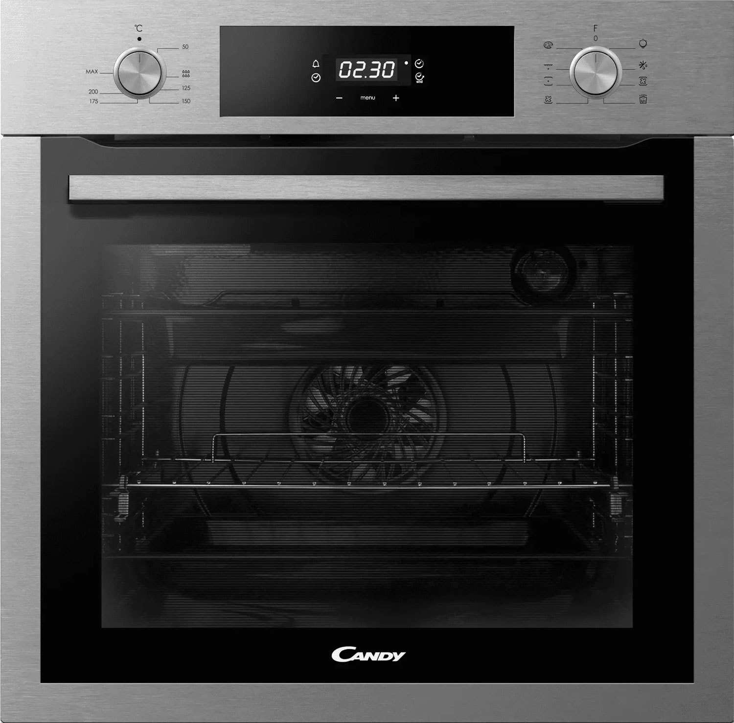 Изображение товара Встраиваемый духовой шкаф Candy Moderna Saga Cos625Xls 59.50x59.50x56.70 см цвет нержавеющая сталь