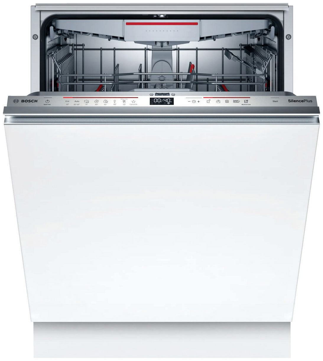 Изображение товара Встраиваемая посудомоечная машина Bosch SMV6ECX51E 7 программ белая