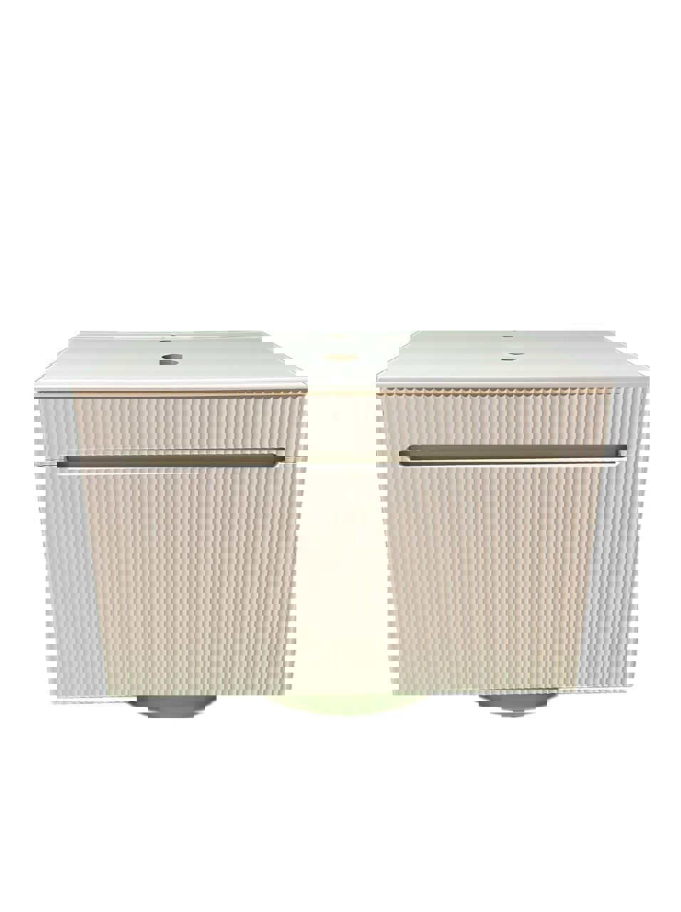 Изображение товара Тумба под раковину и столешницей SINTESI STL.W7815 подвесная с ящиком белый