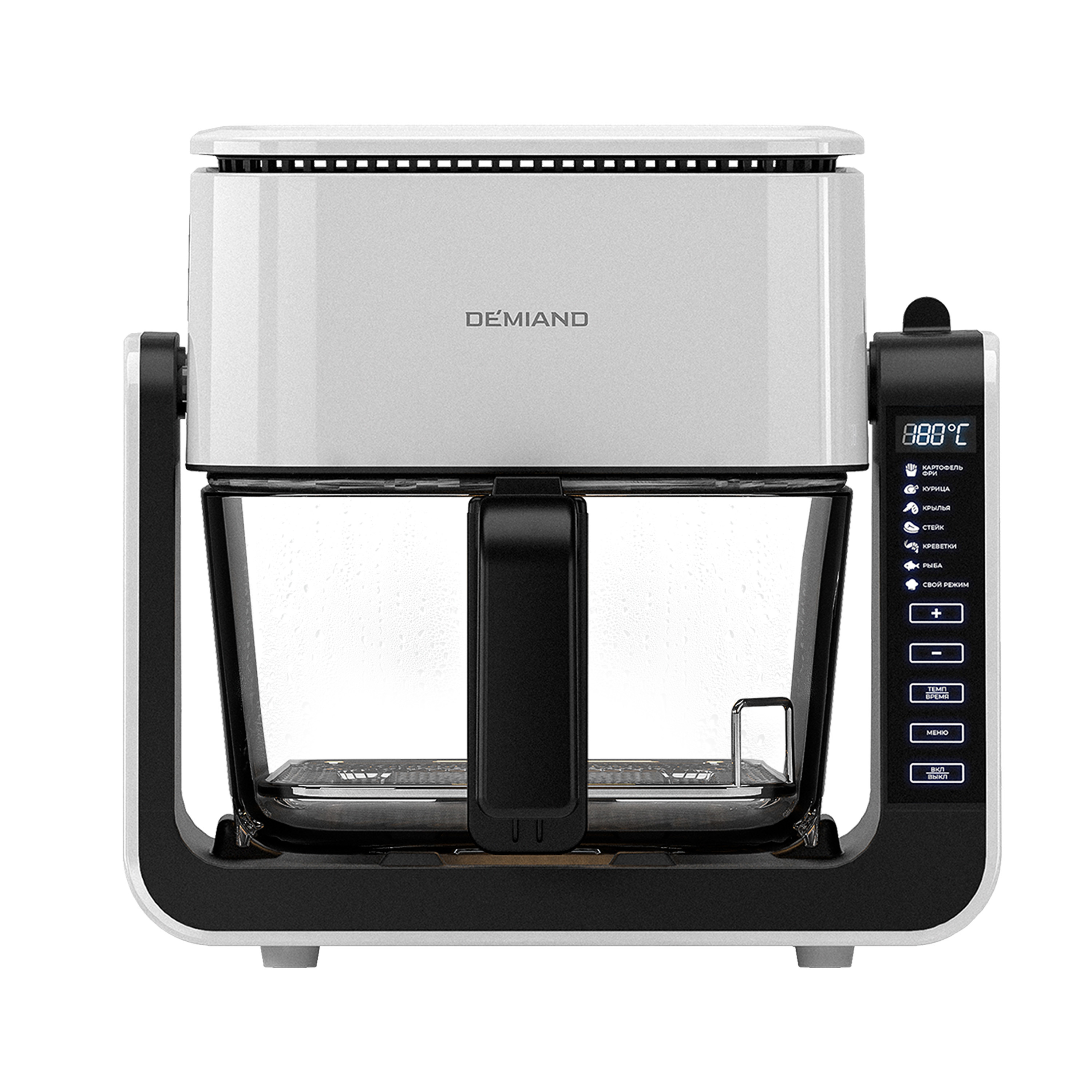 Изображение товара Аэрогриль Demiand DK-2600 Белый с технологией Flip-up и 7 программами