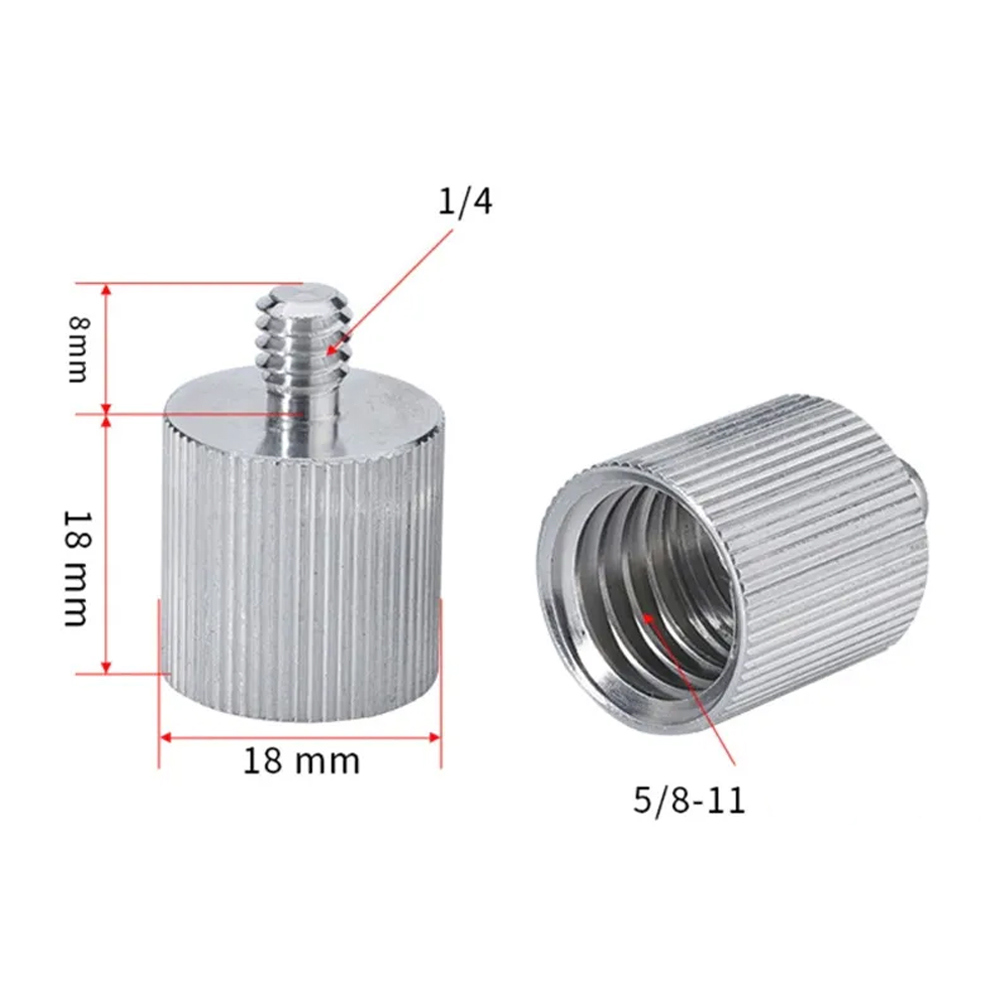 Изображение товара Переходники для штатива Hilda per1 5/8x1/4 дюйма