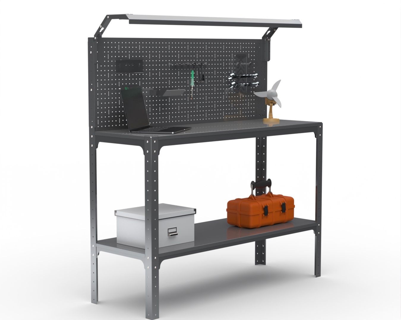 Изображение товара Стол-верстак Metalex 205388 950x1100x600 мм, максимальная нагрузка 260 кг