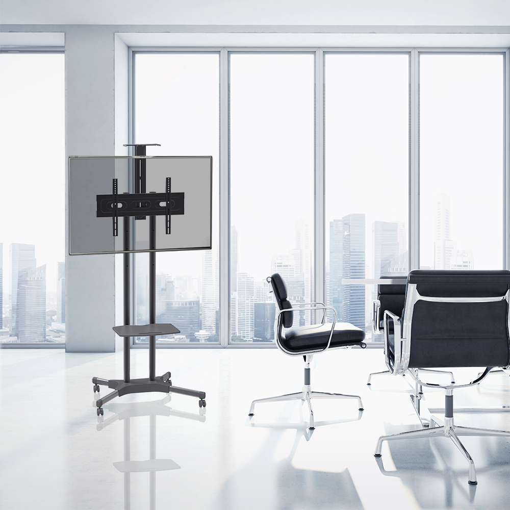 Изображение товара Кронштейн для телевизора ARM MEDIA PT-STAND-12 до 70 дюймов, черный, с колесами