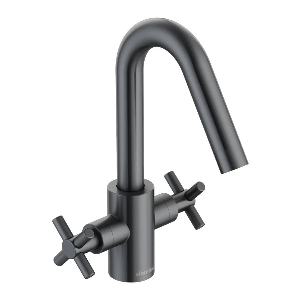 Изображение товара Смеситель для раковины Redblu by damixa 270210000_7214 двухвентильный цвет хром