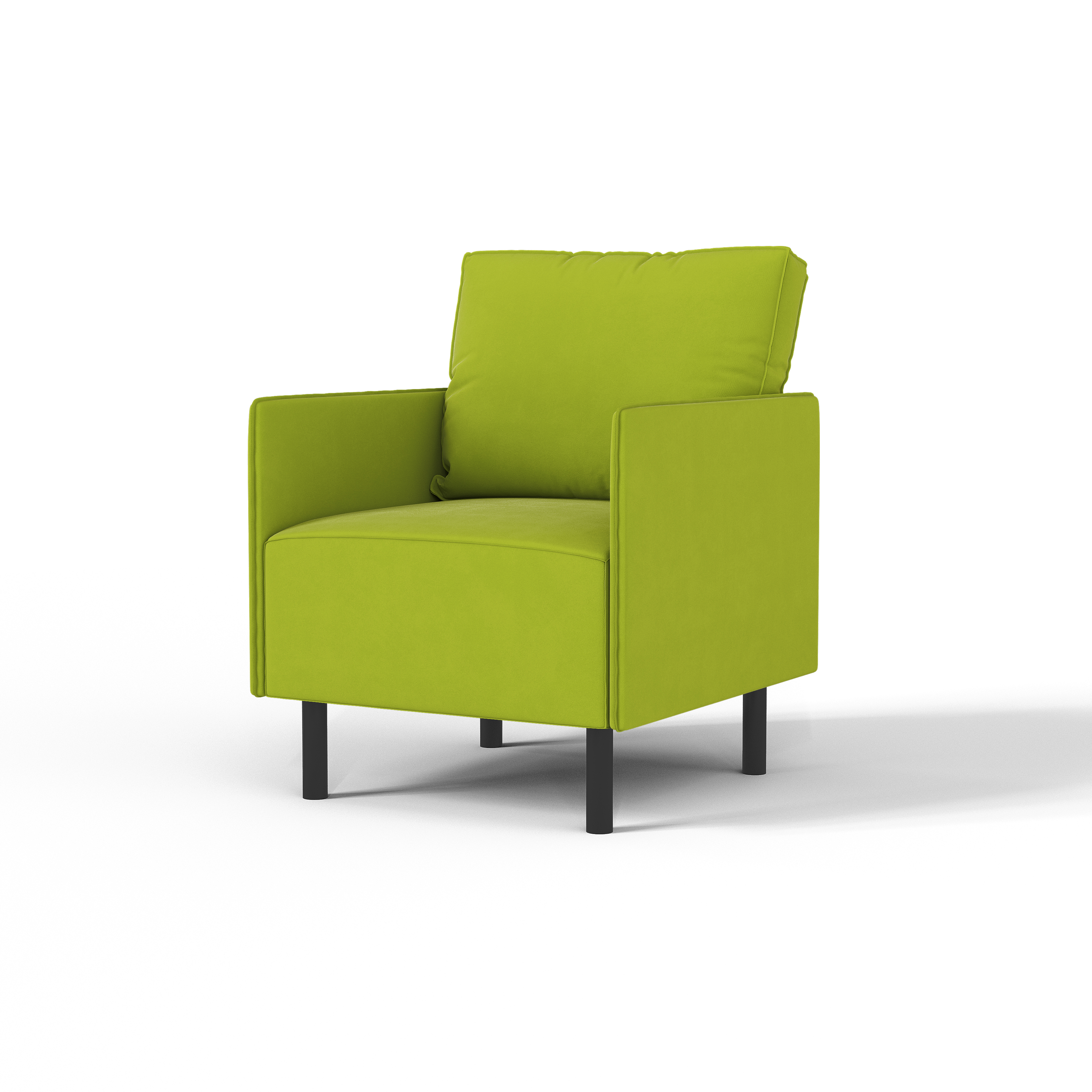 Изображение товара Кресло Salon tron Орион kreslo_orion_10 63x82x66 см велюр цвет светло-зеленый