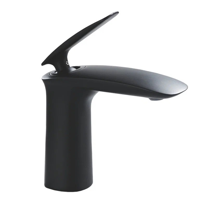 Изображение товара Смеситель ROSE R1101H Рычажный Черный