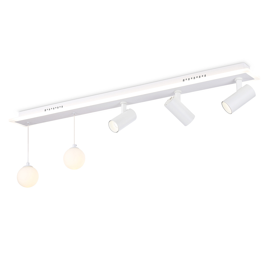 Изображение товара Потолочная светодиодная люстра Ambrella light Fl66201 с пультом управления