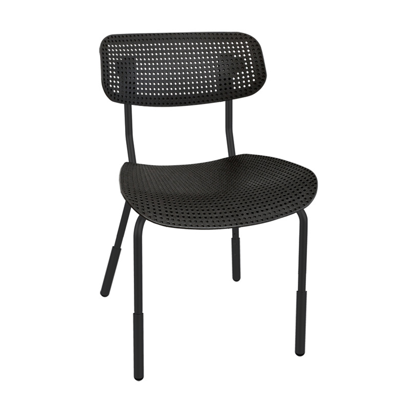 Изображение товара Стул Sheffilton 46.5x80x57 см пластик черный 172513