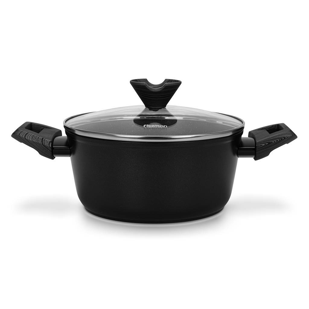 Изображение товара Кастрюля антипригарная с крышкой Fissman 2.5 л Angela