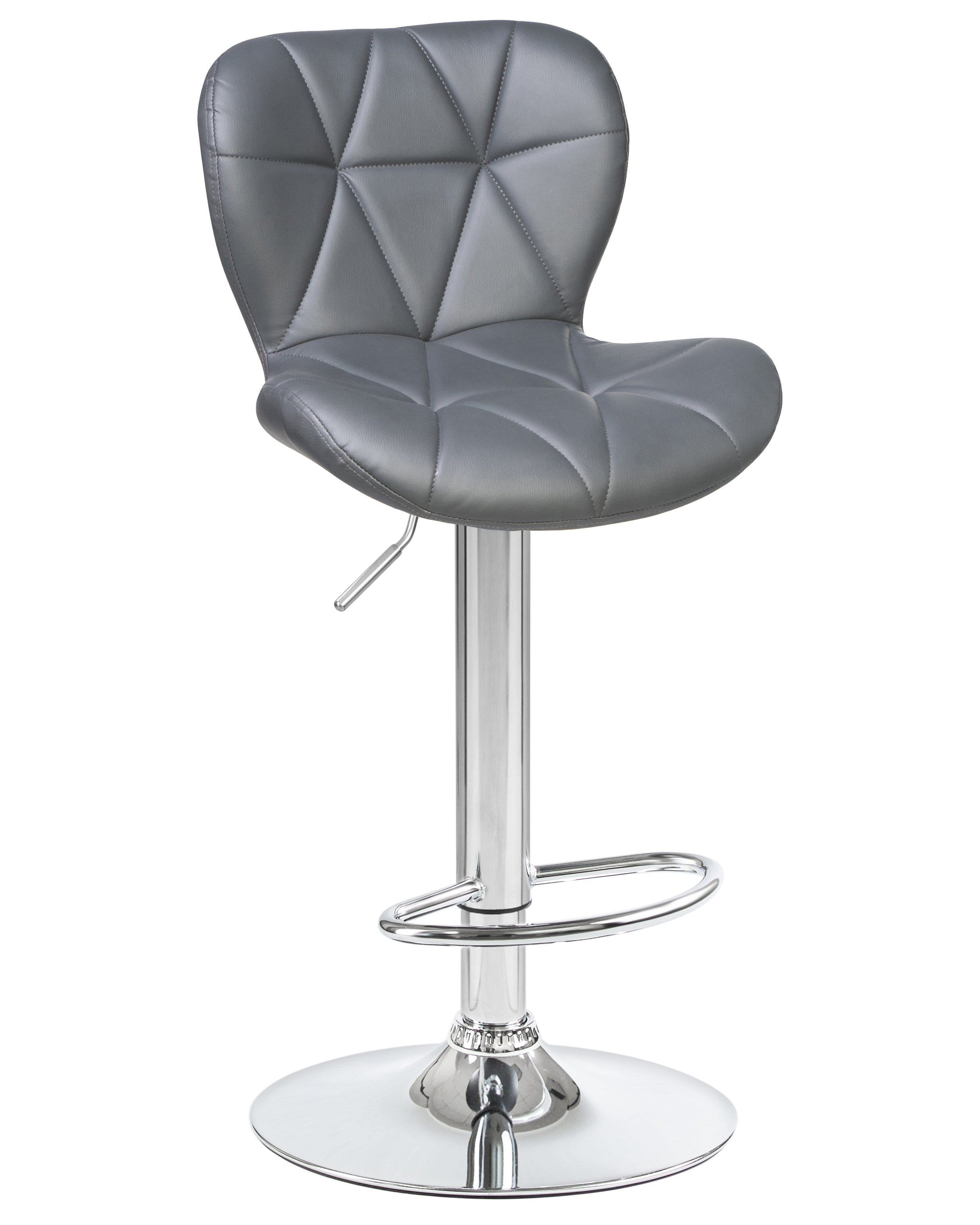 Изображение товара Набор барных стульев 2 шт Dobrin Barny lm-5022 46x110x54 см цвет серый