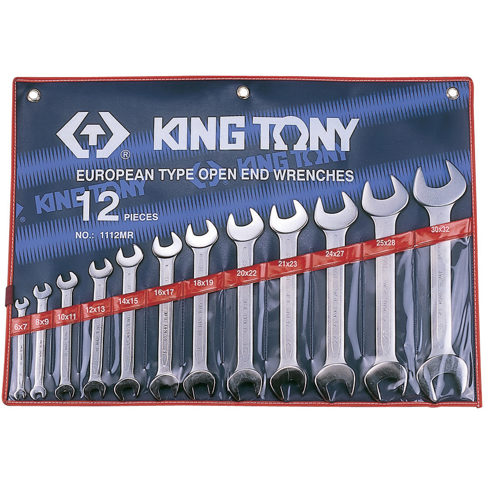 Изображение товара Набор ключей рожковых King Tony 1112MR 6-32 мм 12 шт